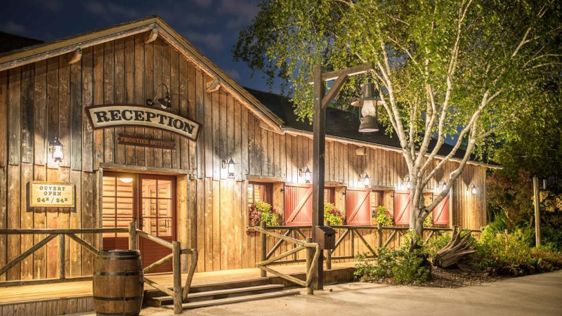 bungalow du Disney Davy Crockett Ranch en forêt