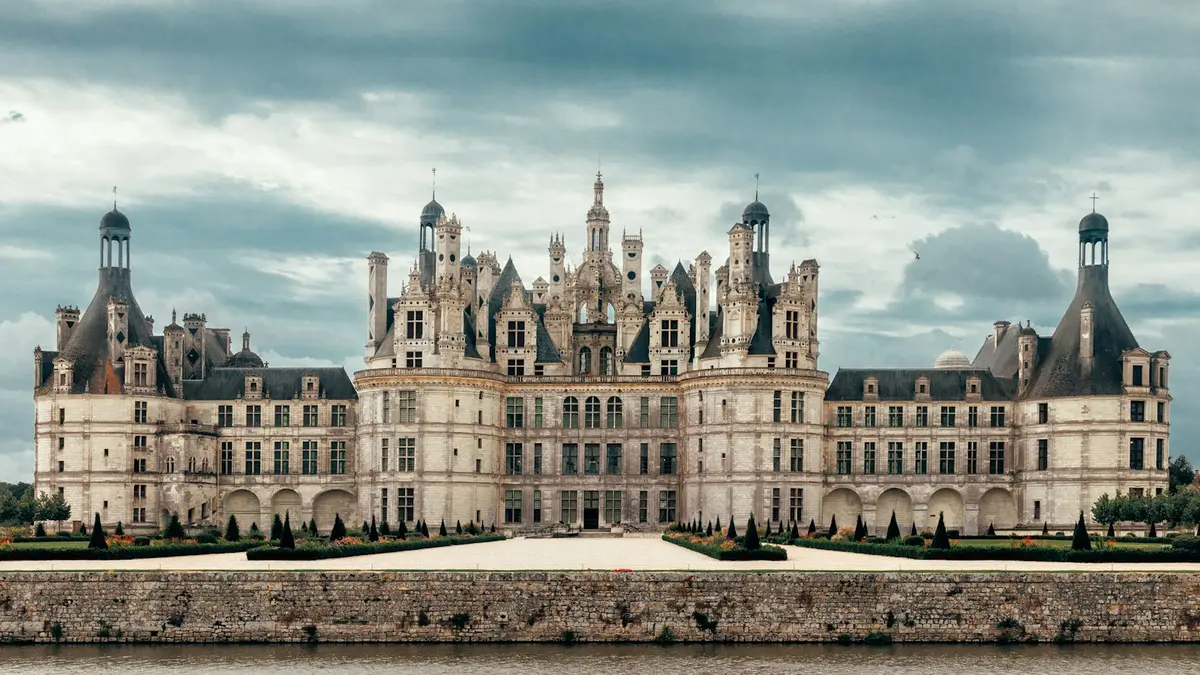 Façade du château de Chambord