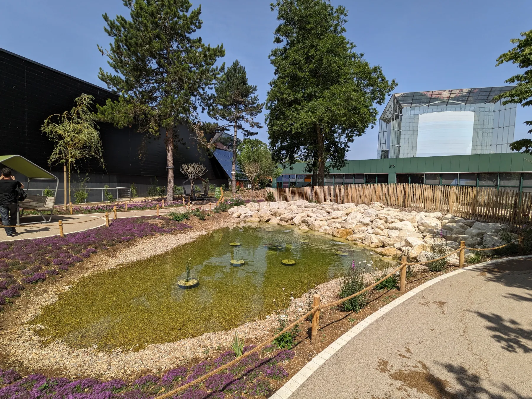 aire fraîcheur au Futuroscope