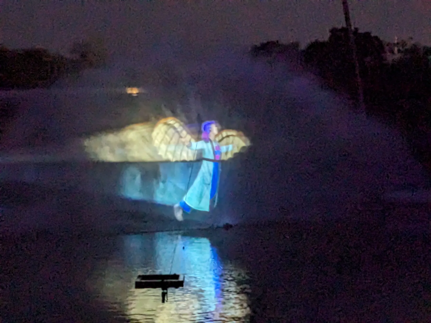 spectacle nocturne au Futuroscope
