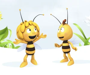 Mascottes abeilles du parc Plopsaland De Panne