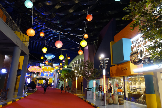 Le parc à thème de Dubaï<br>IMG Worlds of Adventure