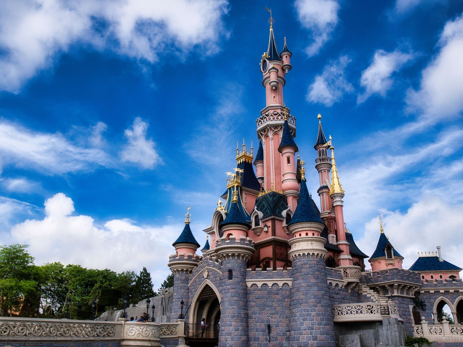 Château de Disneyland Paris dans le parc