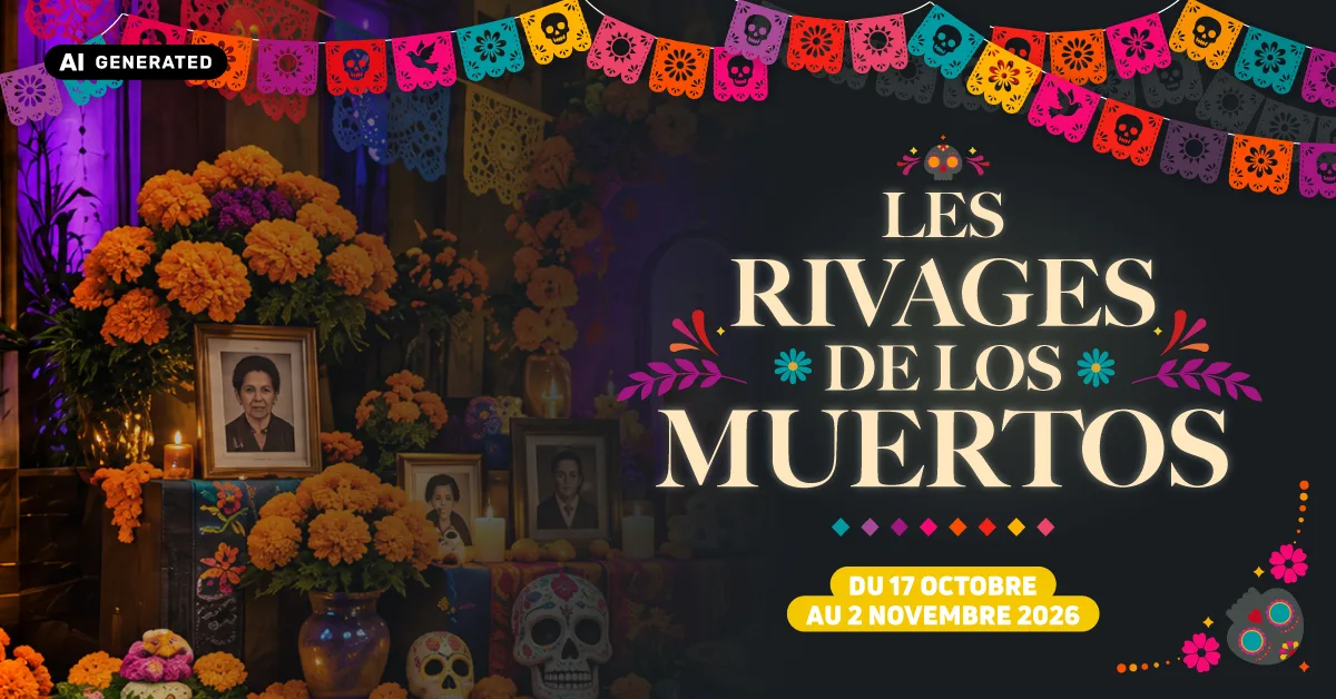 Les Rivages de los Muertos à l'hôtel Les Rivages de Beauval, du 17 octobre au 2 novembre 2026